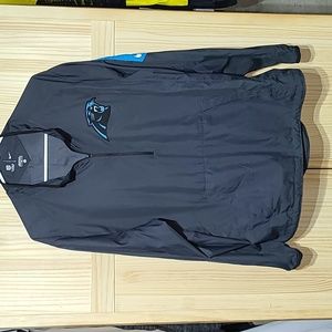 Womens Large NFL Panthers pullover windbreaker . Like New